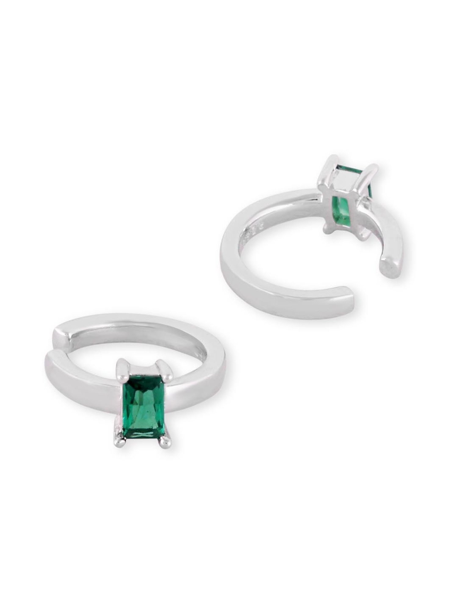 The Real Effect London Silver Earrings for Women