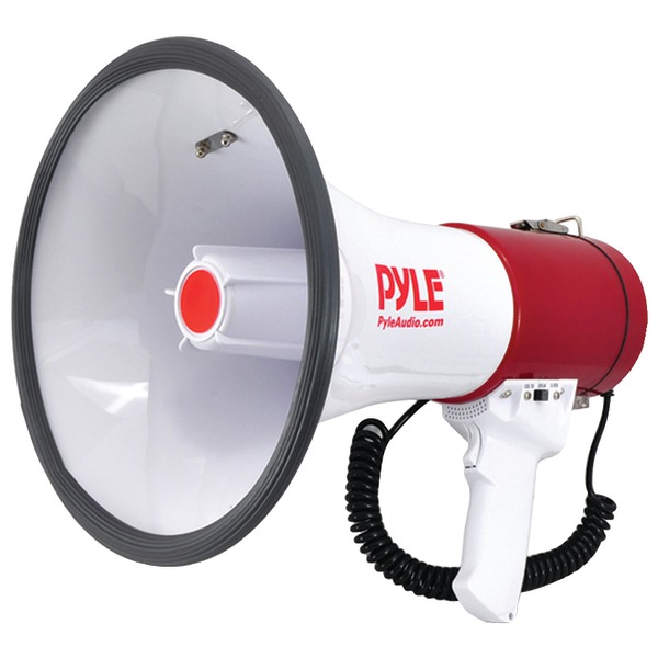50-Watt Bluetooth(R) Megaphone Bullhorn with Siren