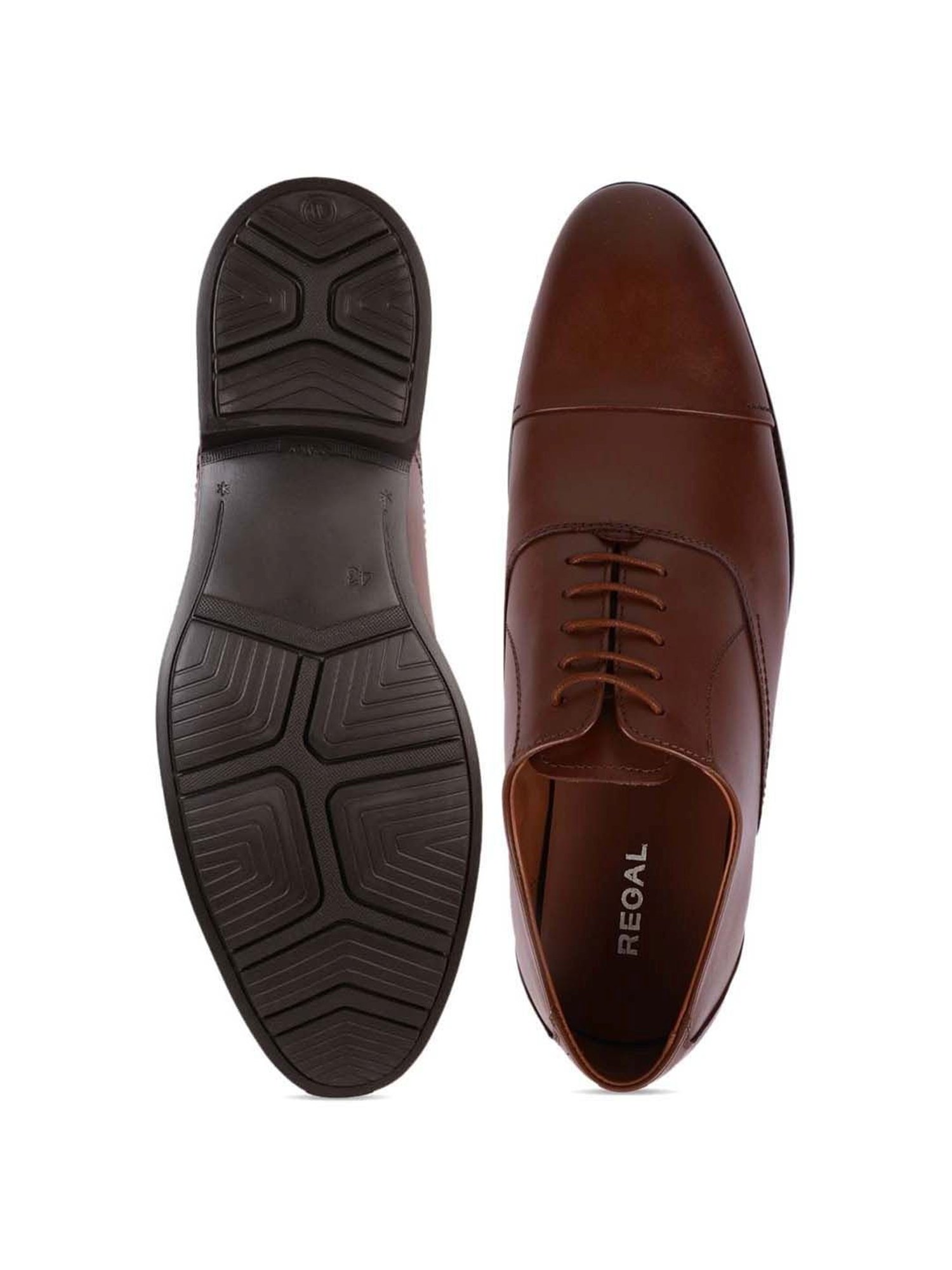 Regal Men's Tan Oxford Shoes