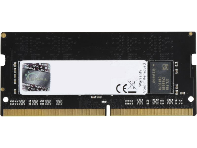 G.SKILL Ripjaws SO-DIMM 8GB 260-Pin DDR4 SO-DIMM DDR4 3200 (PC4 25600) Laptop Memory Model F4-3200C18S-8GRS