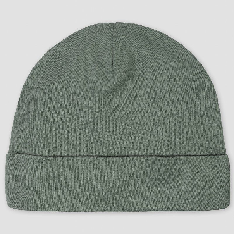 Yoga Sprout Baby Boy Cotton Caps 3pk, Fox, 0-6 Months