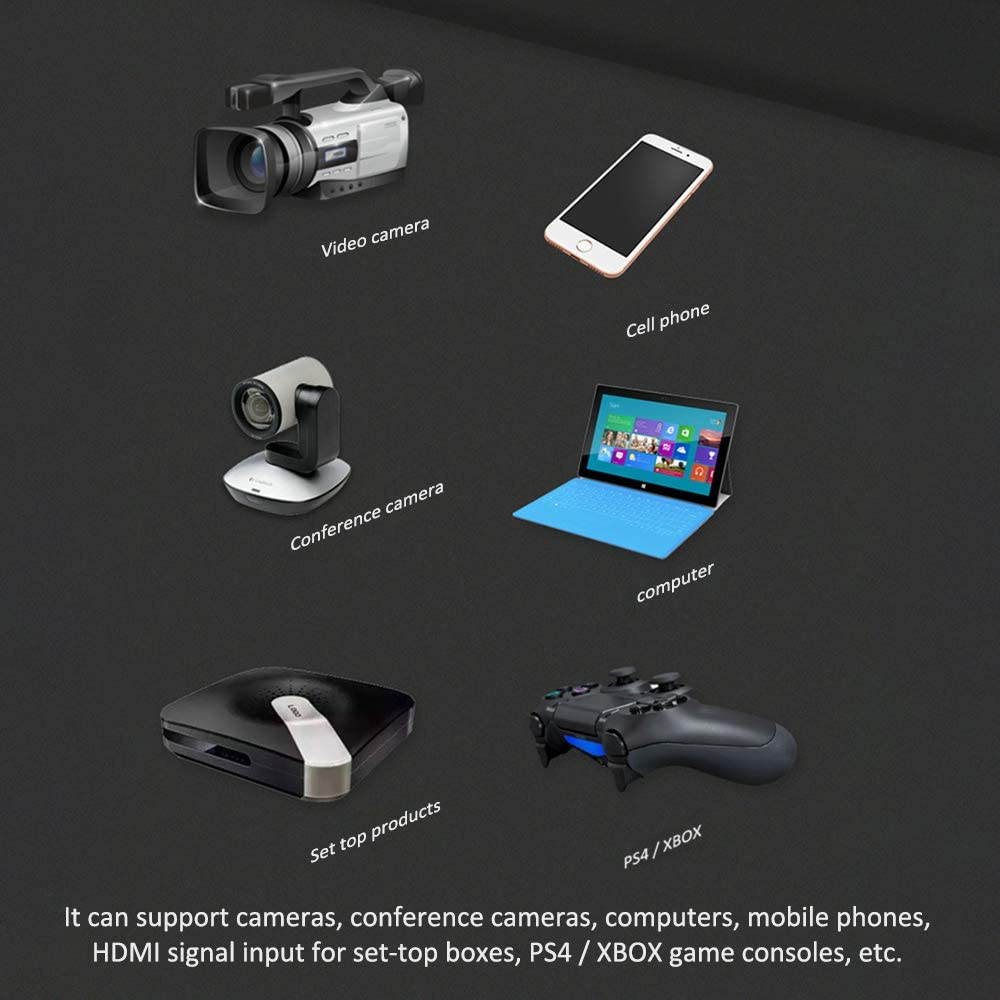 HDMI Audio Video Capture Card HDMI to USB 2.0 Game Capture Card