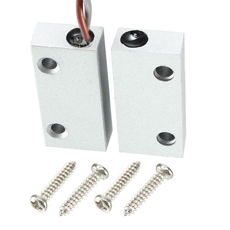 Rolling Door Contact Magnetic Reed Switch Alarm with 2 Wires for NO Applications MC51