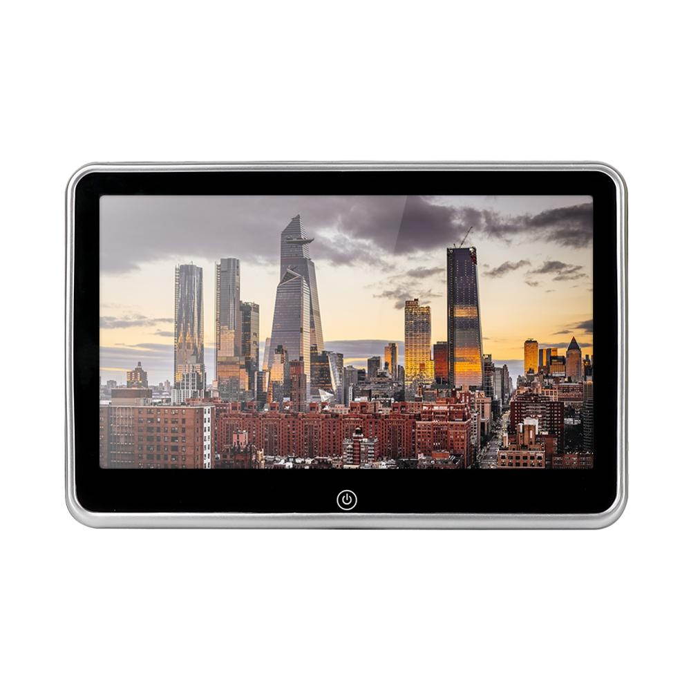 10 "/ 8" HD Car Headrest Monitor DVD Video Player USB / SD / FM TFT LCD Digital Screen Touch Button Game Remote Control Car MP5