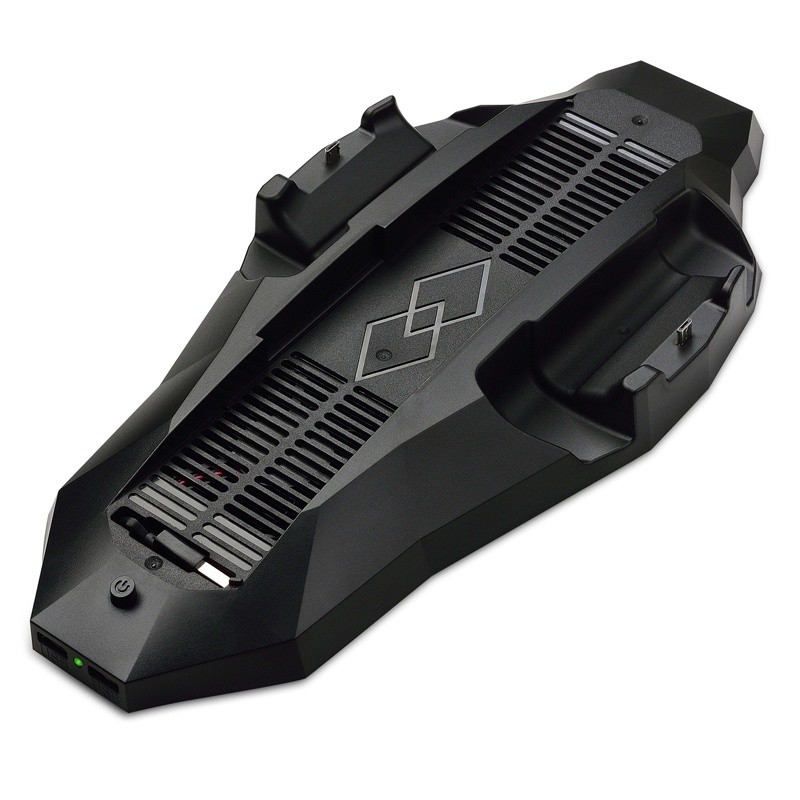 Multi-function Host Machine Dissipate Heat Game Handle Charging Base Holder for PS4