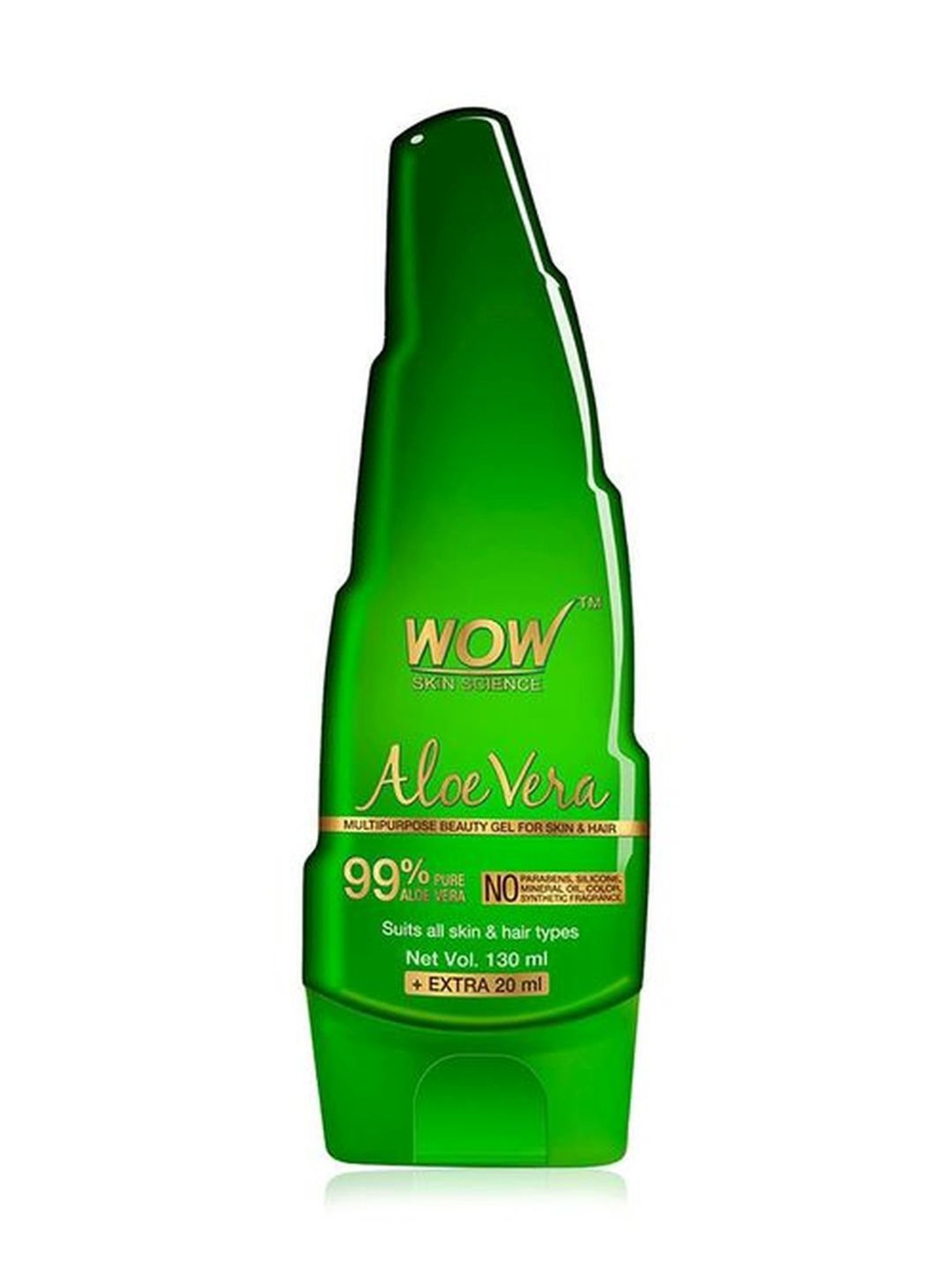 Wow Skin Science Aloe Vera Gel - 130 ml
