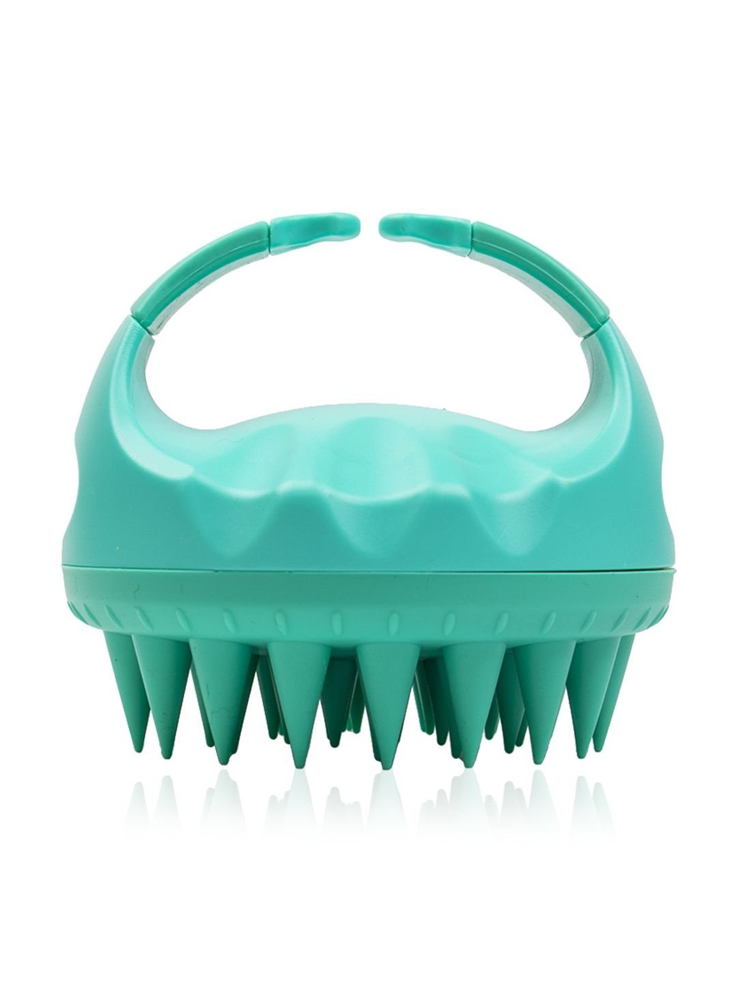 Scalppie Teal Green Hair Shampoo Brush & Scalp Massager