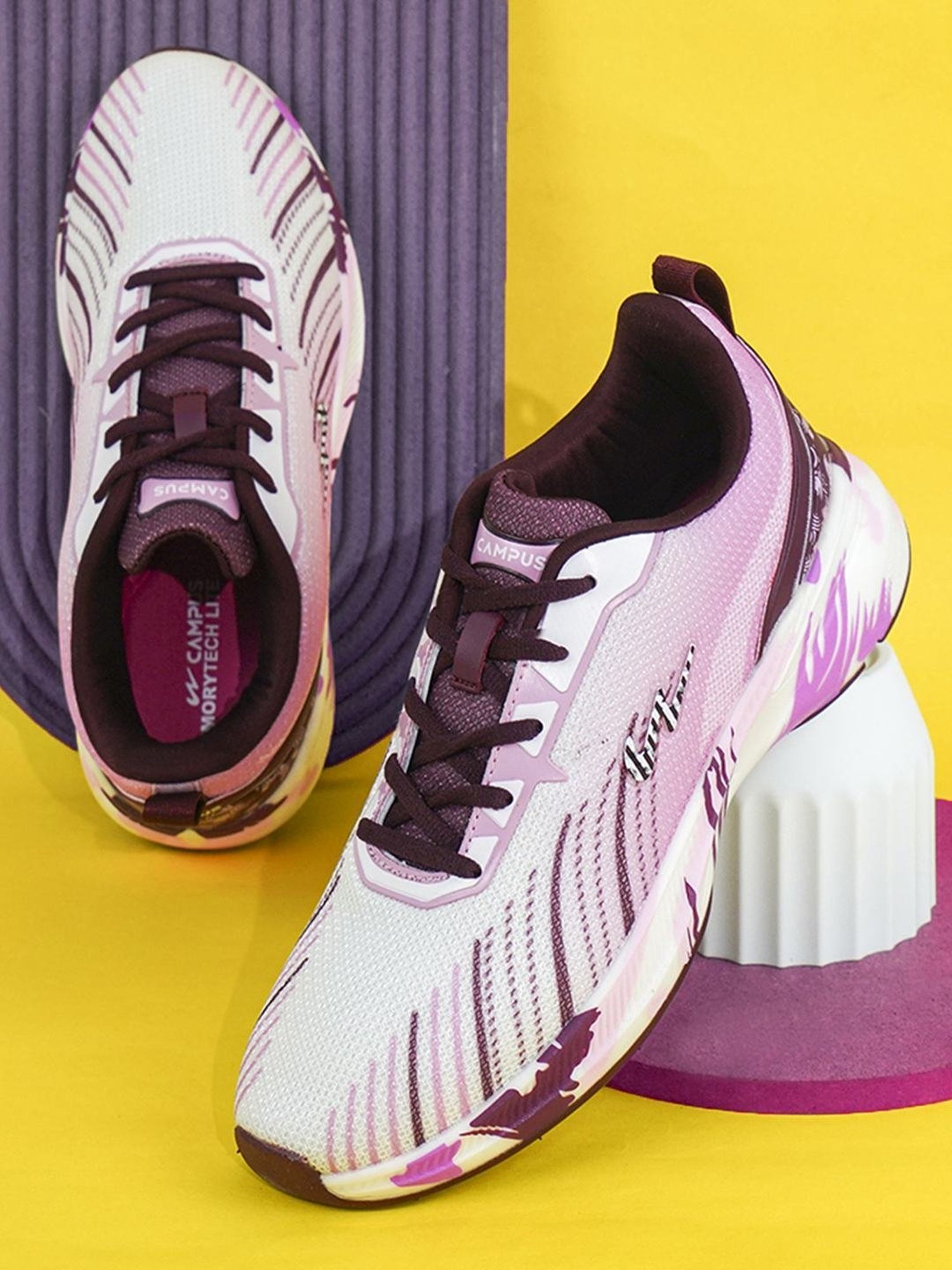 Campus Women's CAMP STREAK Pink Running Shoes