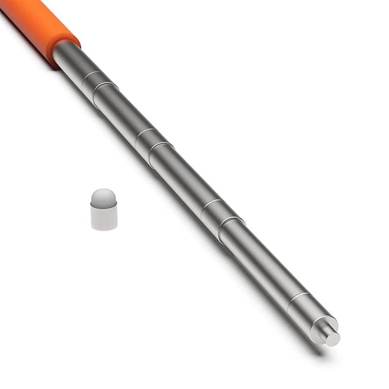 Teacher Pointer Teaching Pointer Expandable whiteboard Pointer with capacitive Screen Handwriting Function Teacher Coach Presenter Pointer Extended to 39 inches Orange
