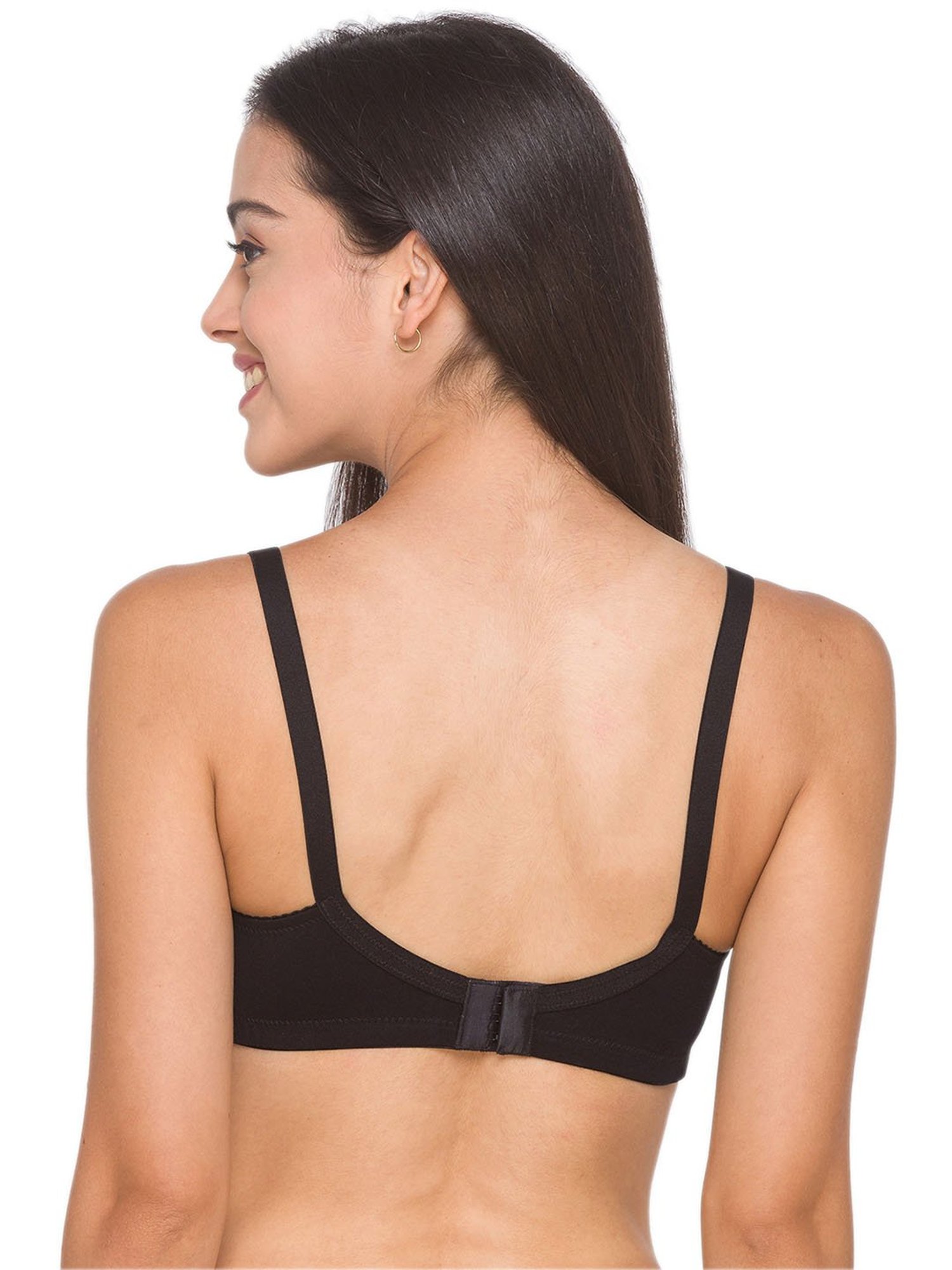 Candyskin Black Non Wired Non Padded Everyday Bra
