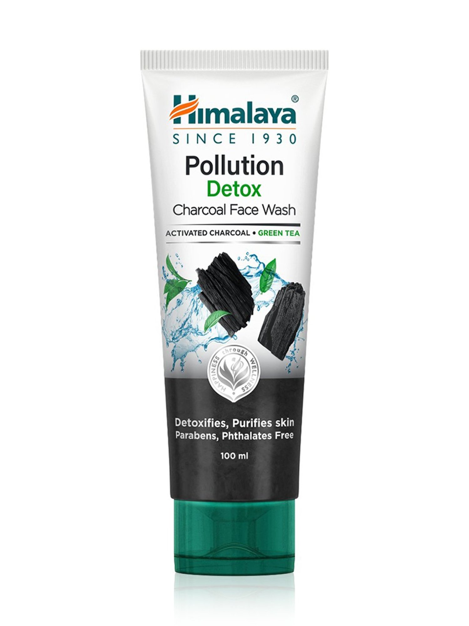 Himalaya Pollution Detox Charcoal Face Wash - 100 ml