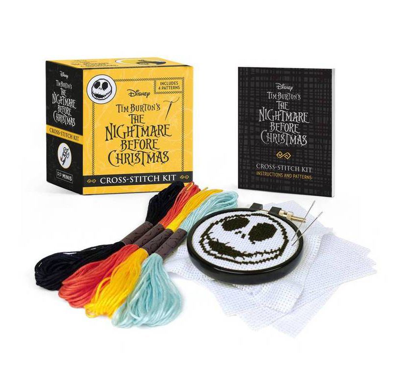 Tim Burton's the Nightmare Before Christmas CrossStitch Kit (Rp Minis) - by Tim Burton (Paperback)