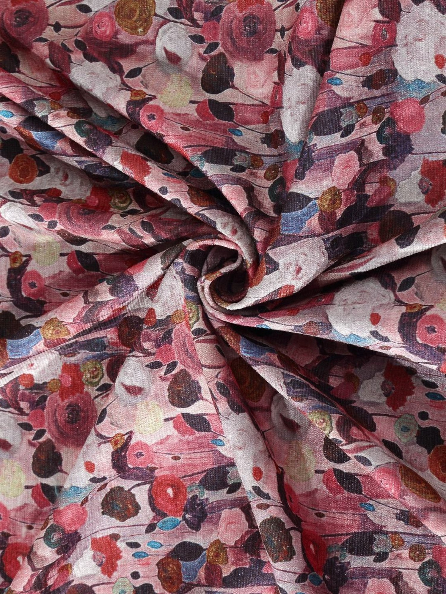 Klotthe Printed Multicolor 300 TC Cotton Rectangle 6-Seater Table Cover