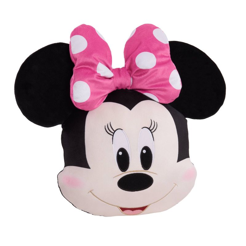 Minnie Mouse Character Head Plush