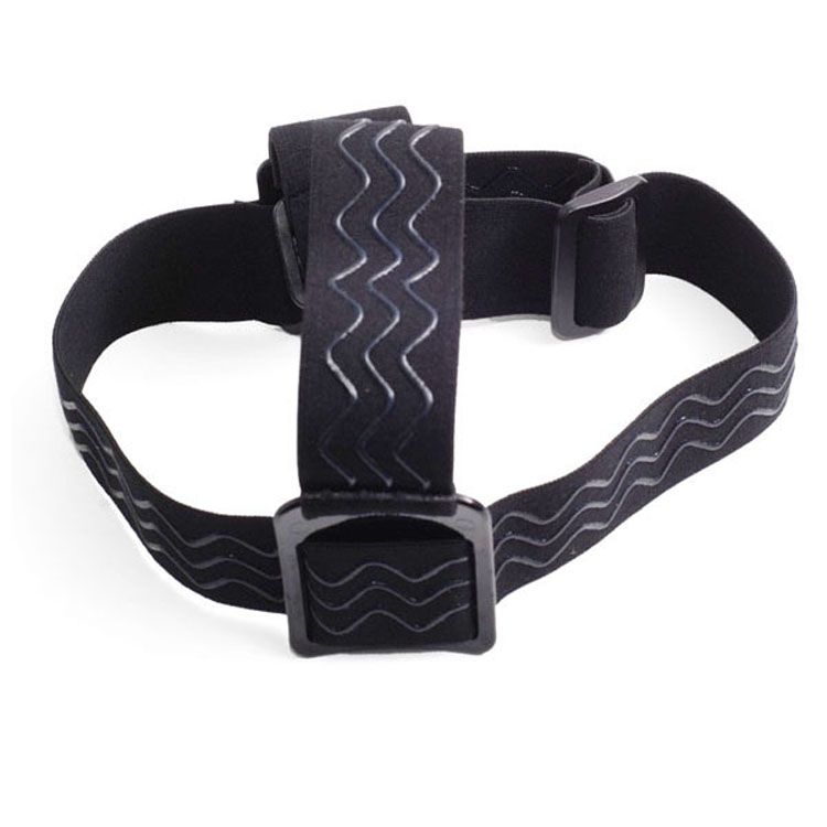 Anti-slide Elastic Adjustable Head Strap Belt for GoPro Hero 3+ 3 2 1 - Black GP023