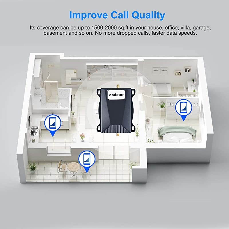 Phone Signal Booster Verizon Booster 4G LTE Band 13 FDD 700Mhz High Gain ular Signal Amplifier Verizon Mobile Phone Signal Booster | Improve Voice & Data