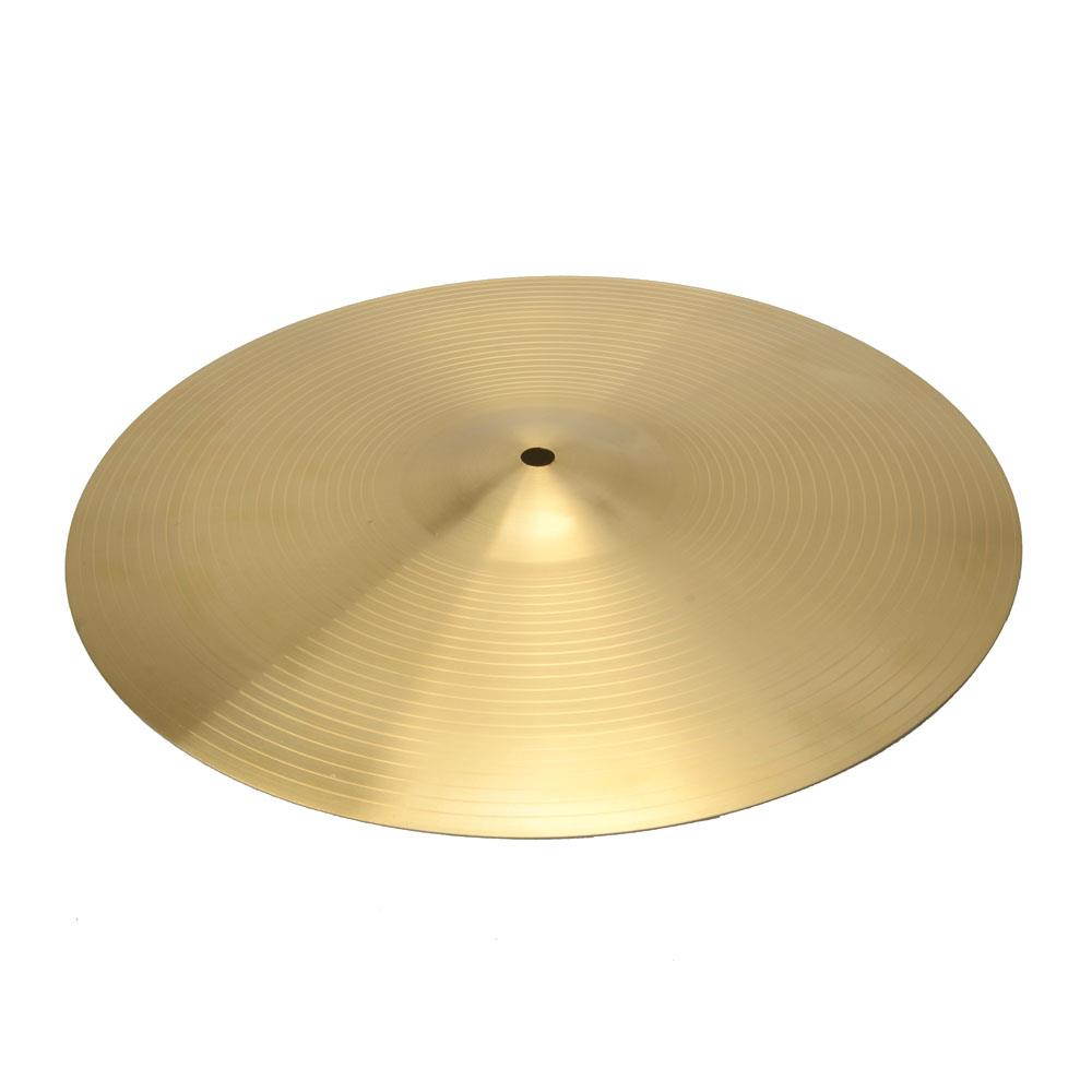 New Percussion Copper Alloy Golden Crash Cymbal 16" 0.7mm for Drum Set