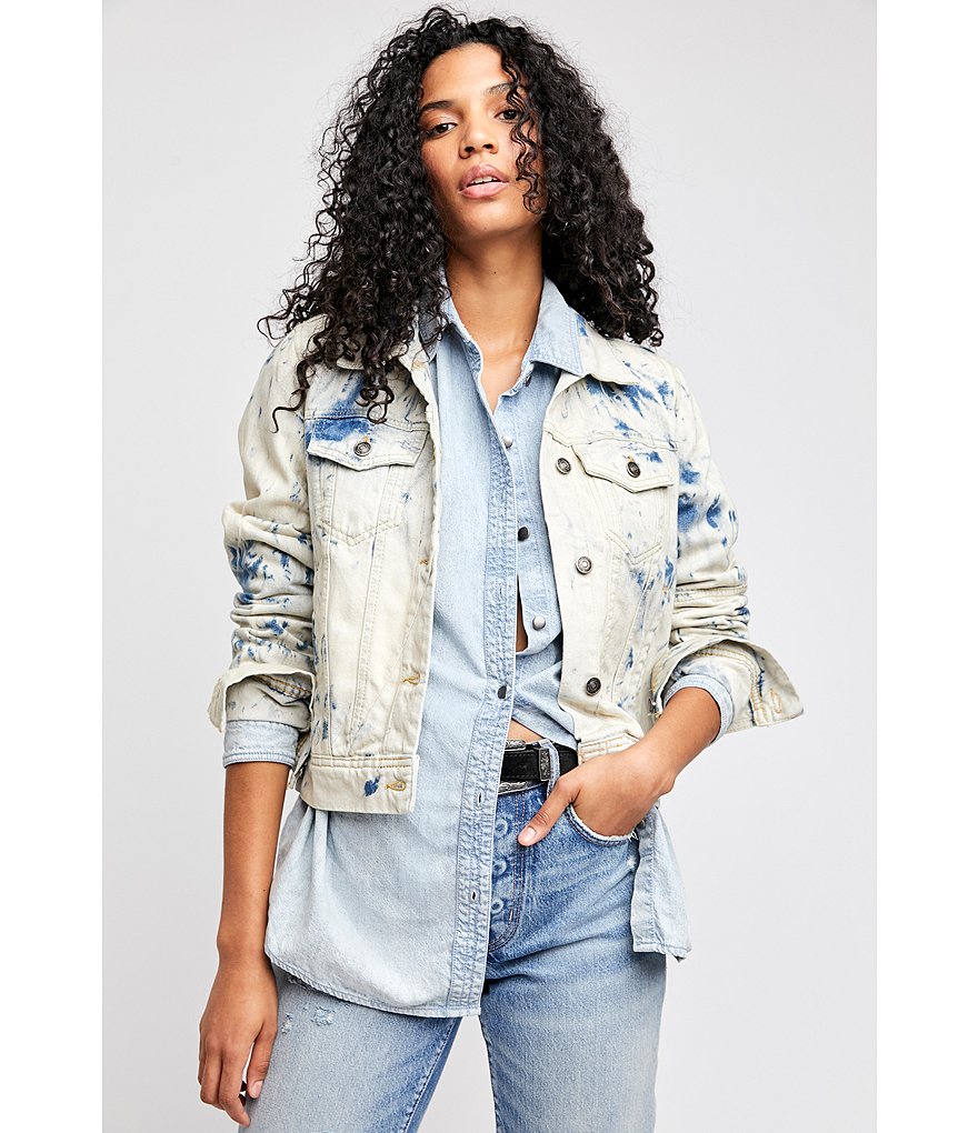 Free People Rumors Denim Jacket