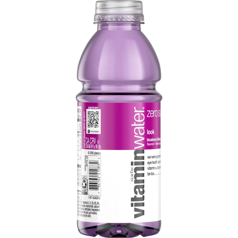vitaminwater zero Blueberry Hibiscus - 20 fl oz Bottle