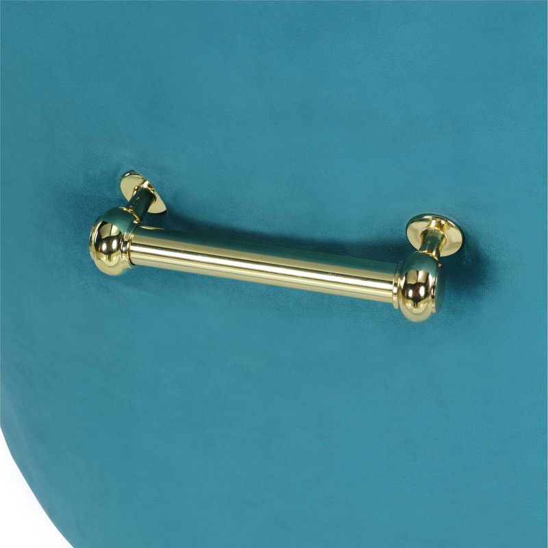 2pc Huxley Dining Chairs Blue - Novogratz