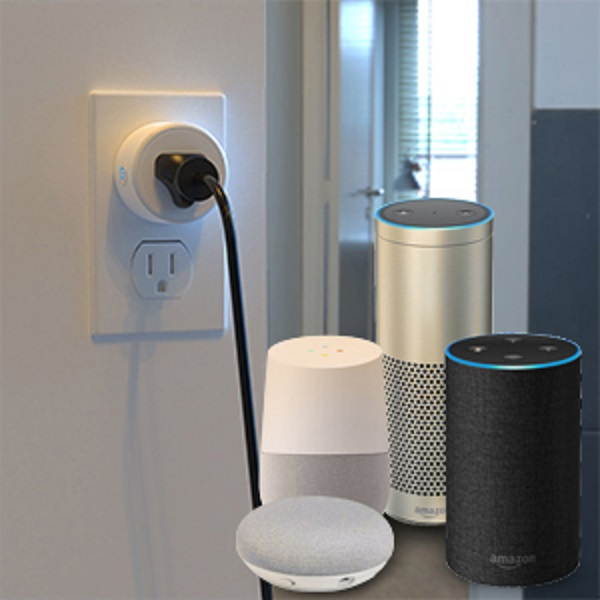 Smart Plug  wifi socket  Mini smart socket  No hub required 2.4Hz WiFi remote control  Remote control plug with timer function, smart plug supporting Amazon Alexa and Google Home White(4 - Pack)