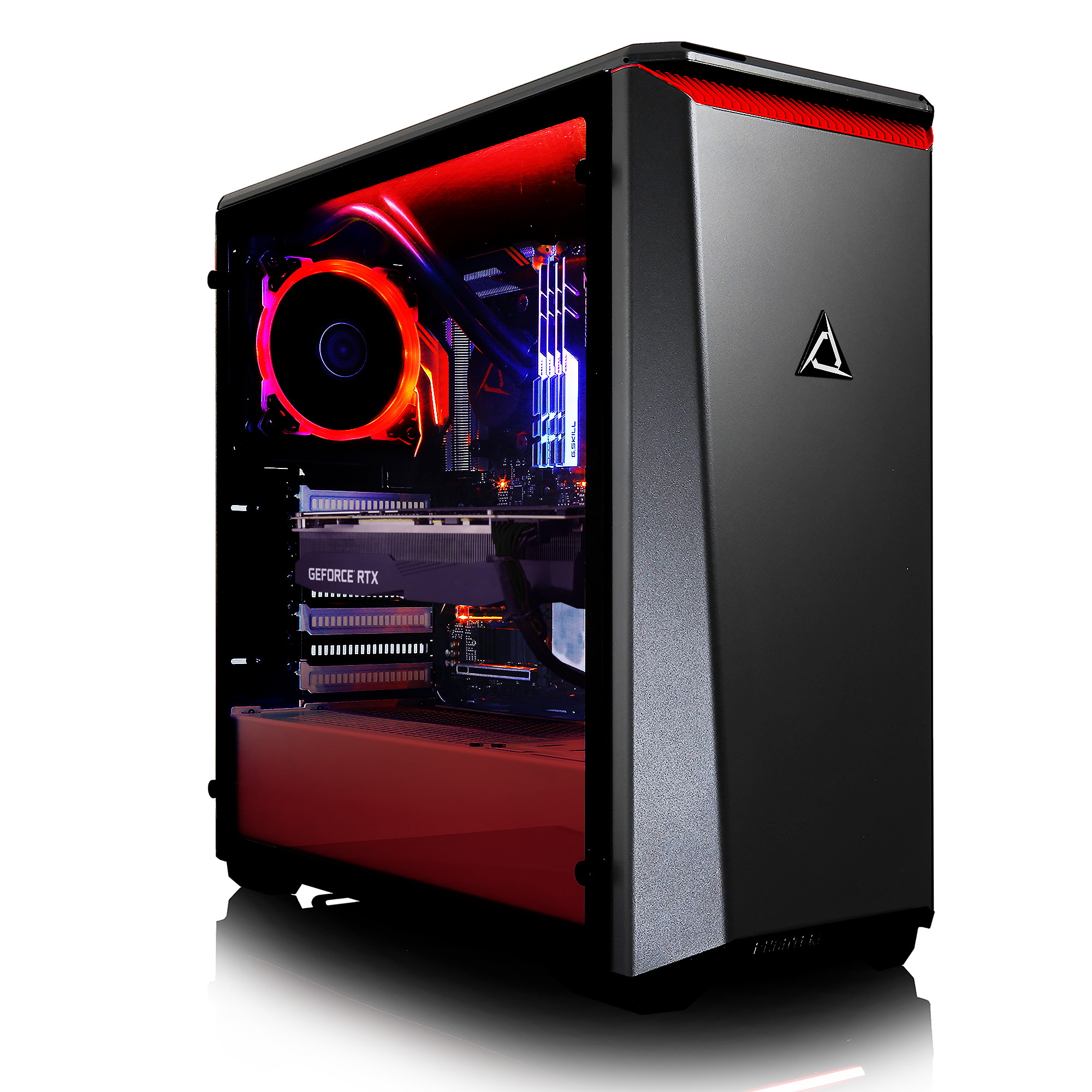 XOTIC V200 Advanced Gaming and Entertainment Desktop (RYZEN 7 5800X 8-core 4.7GHZ Turbo, 16GB DDR4 RAM, 500GB NVMe SSD + 2TB HDD, GeForce RTX 3060 12GB, Windows 10) Liquid Cooled PC