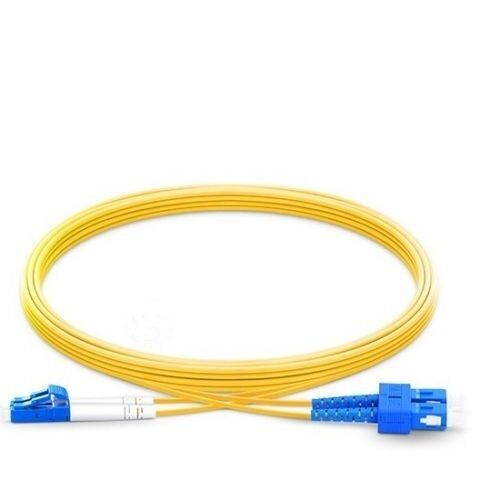 7M Fiber Optic Patch Cable Single Mode Duplex LC/UPC to SC/UPC Fiber Patch cable