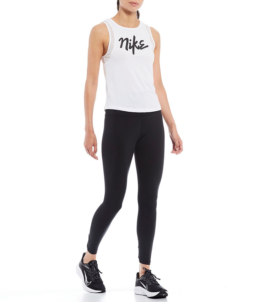 Nike Lightweight Sleeveless Mesh Detail Running Tank