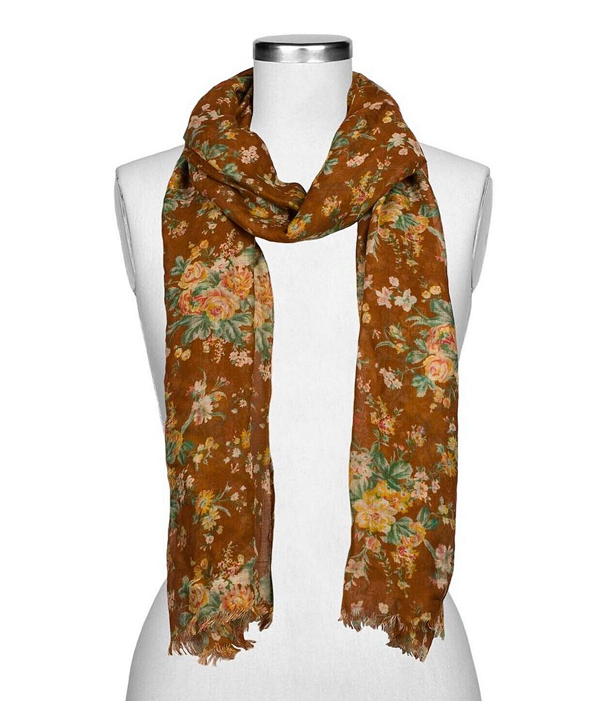 Echo Hammered Silk Oblong Scarf