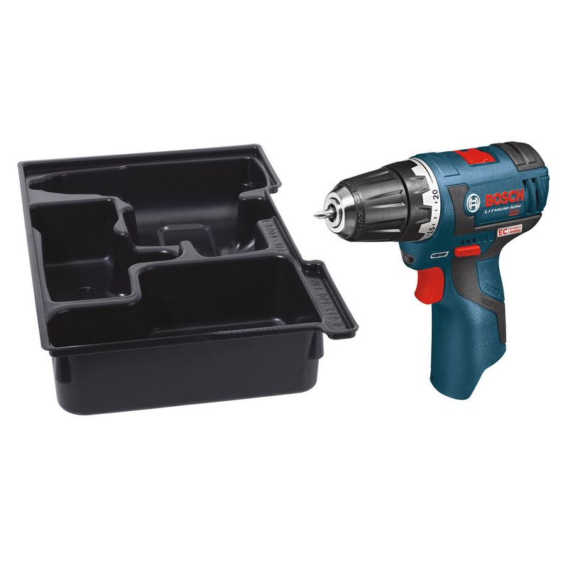 Bosch PS32BN-RT 12V MAX Lithium-Ion Brushless 3/8 in. Cordless Drill Driver with L-BOXX Insert Tray (Tool Only)