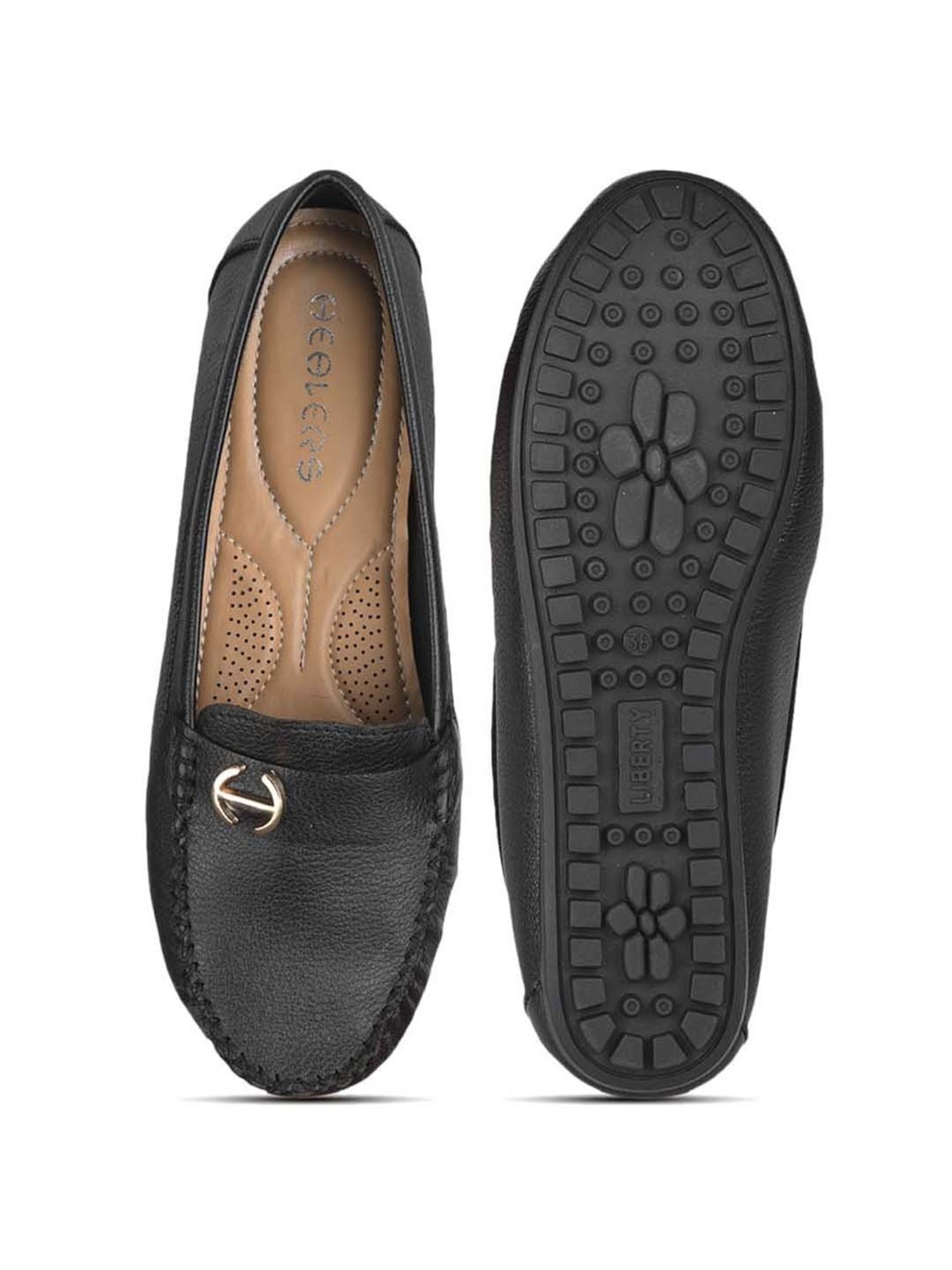 Healers by Liberty Women's Black Comfort Loafers
