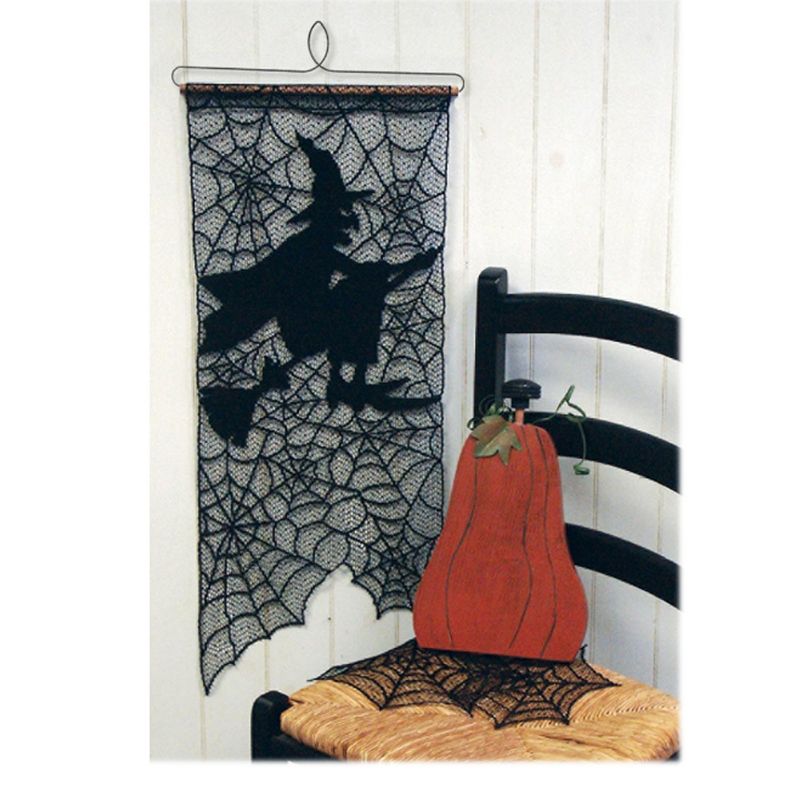 Halloween 32.0" Witch Wall Decor Timeless Versatile  -  Fiber Wall Art