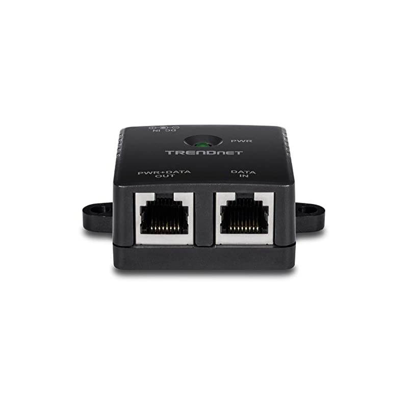 Gigabit Power Over Ethernet Injector TPE113GI Full Duplex Gigabit Speeds1 x Gigabit Ethernet Port 1 x PoE Gigabit Ethernet Port Network Devices Up to 100M 328 ft 154W Plug amp PlayBlack