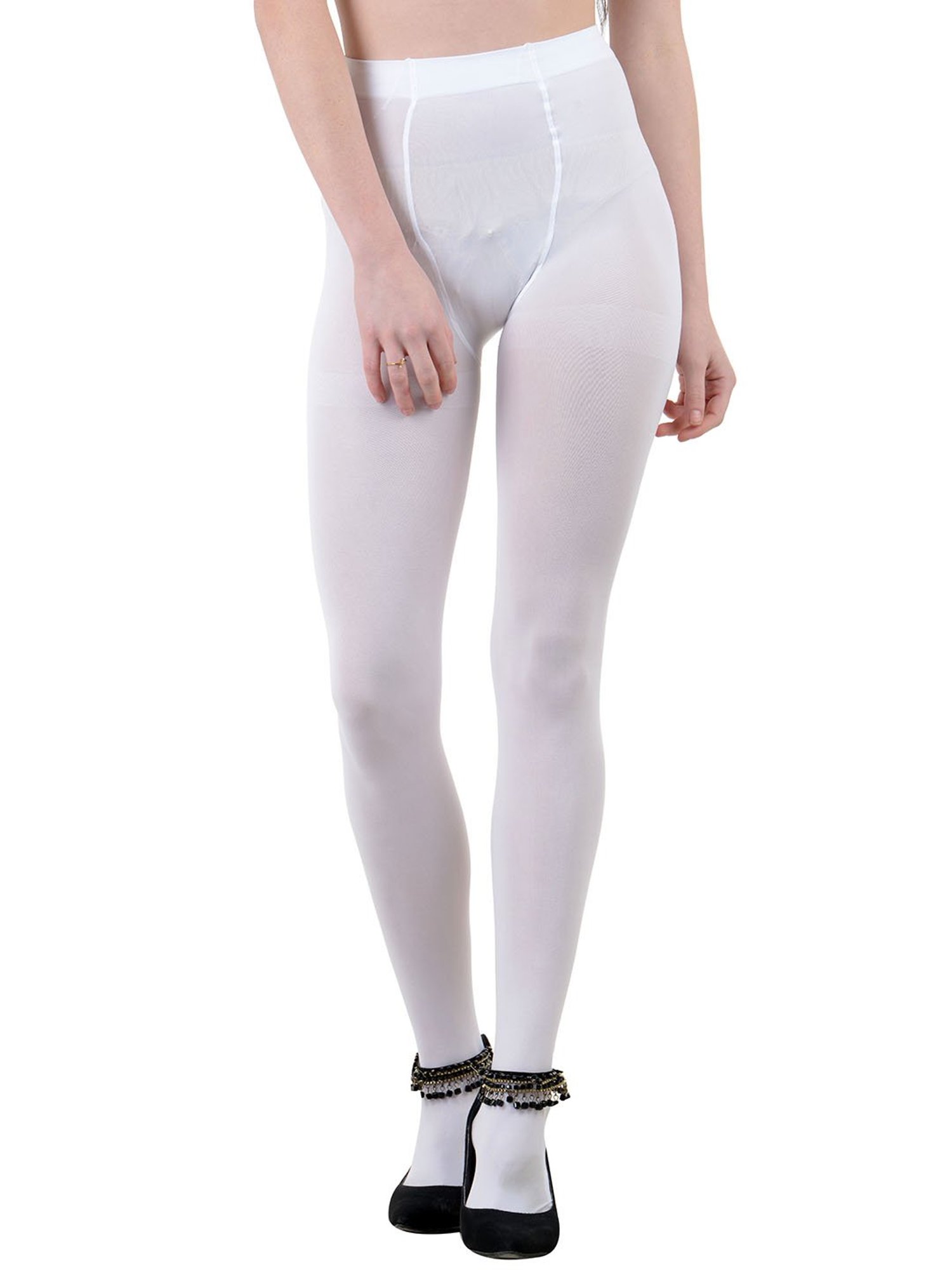 NEXT 2 SKIN White Pantyhose