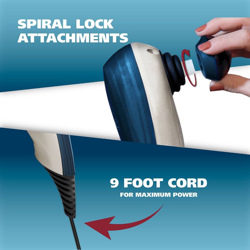 Wahl Deep Tissue Therapeutic Massager - Blue