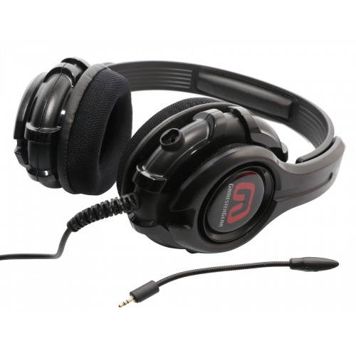 GamesterGear Cruiser PC200-B PC Stereo Gaming Headset with Detachable Mic Twin 3.5mm Plug OG-AUD63097