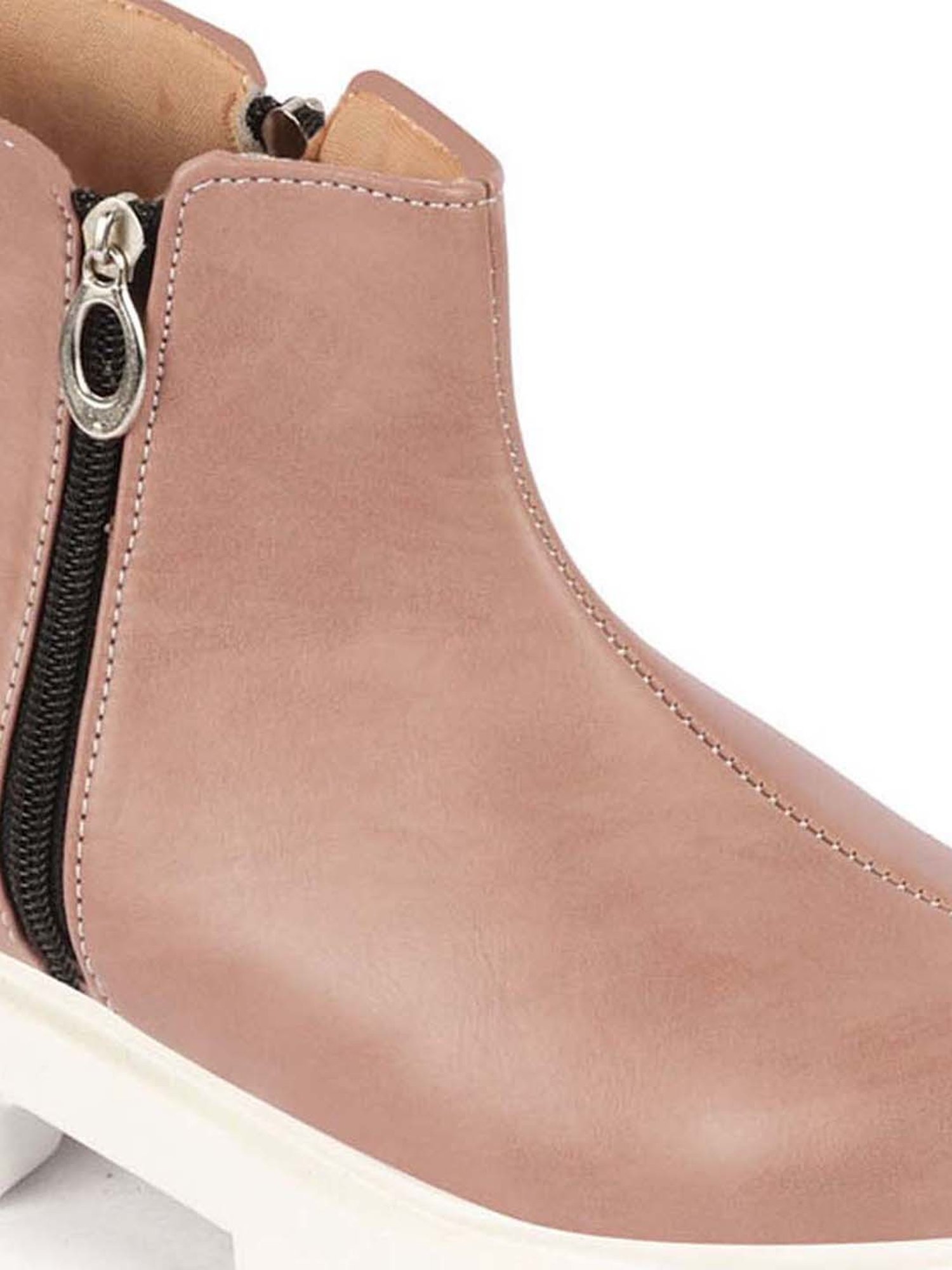 Fausto Women's Peach Casual Boots