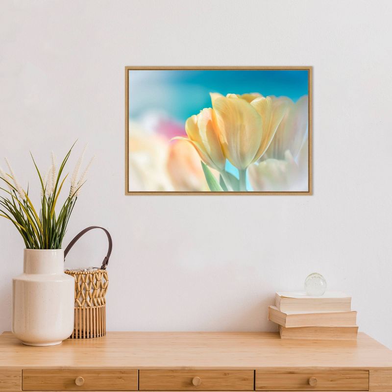 23" x 16" Magical by Dina Marie Framed Canvas Wall Art - Amanti Art