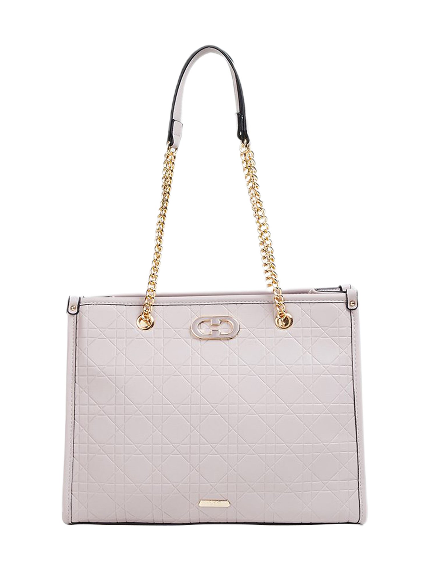 Code by Lifestyle Lilac Textured Tote Bag