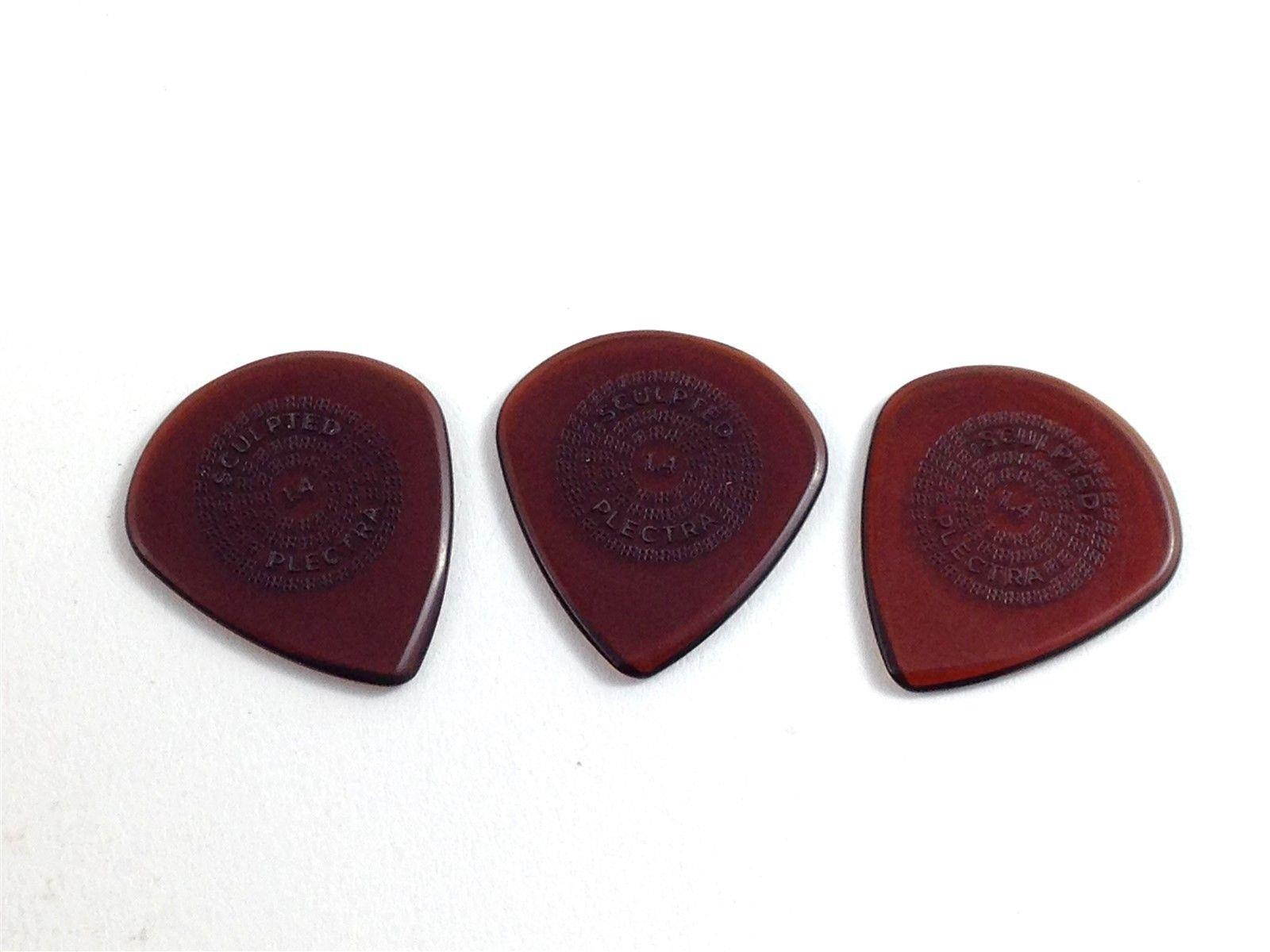 Dunlop Guitar Picks 3 Pack Primetone Small Jazz III Hand Sculpted Grip  1.4mm
