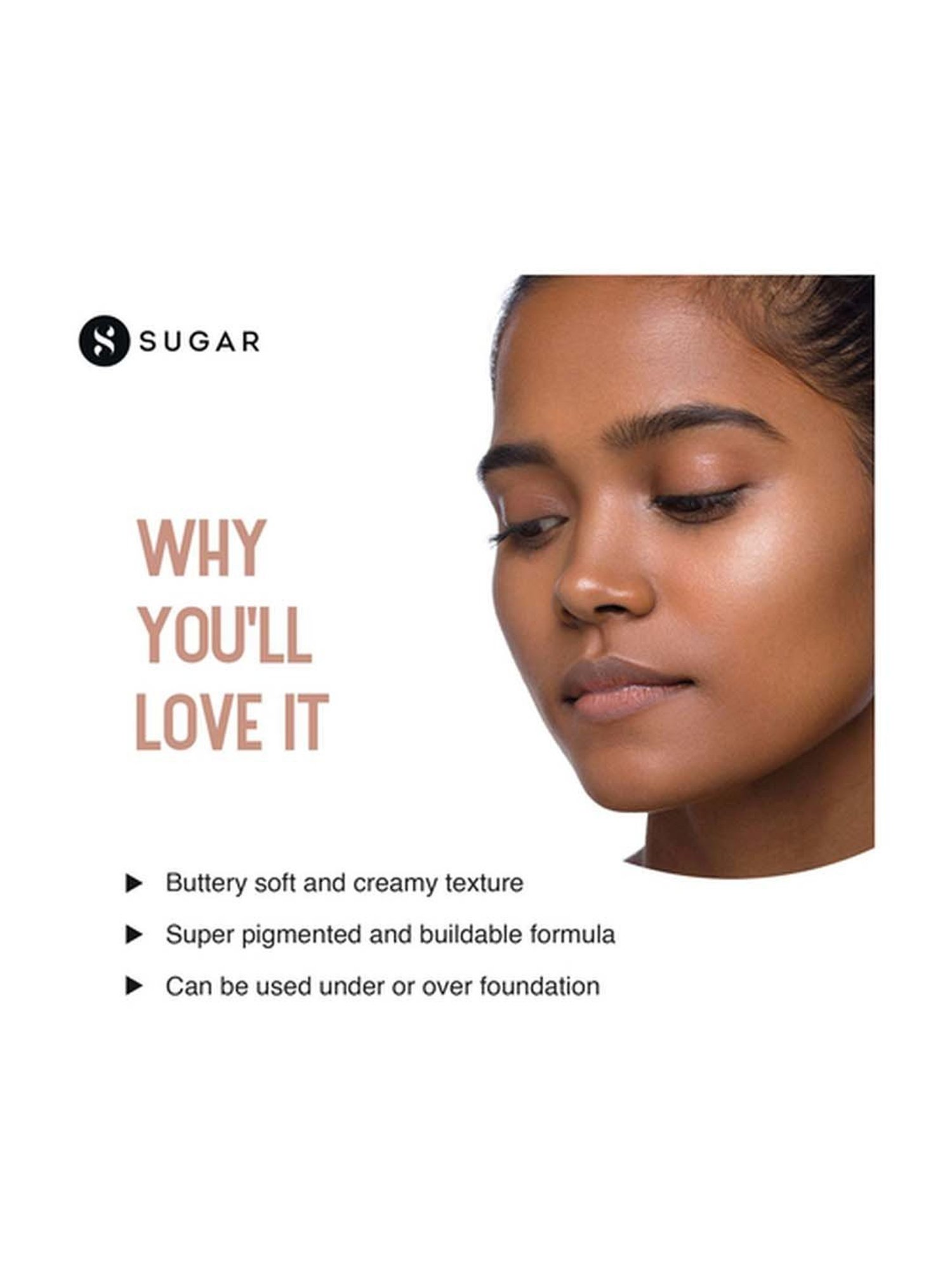 Sugar Cosmetics Face Fwd Highlighter Stick 02 Royal Rose - 7.5 gm