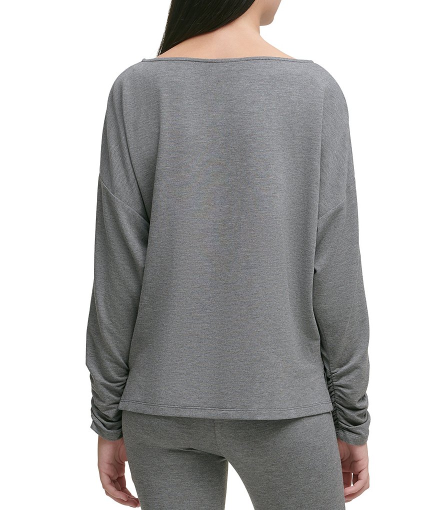 Karen Kane Short Sleeve Tie-Dye Hoodie