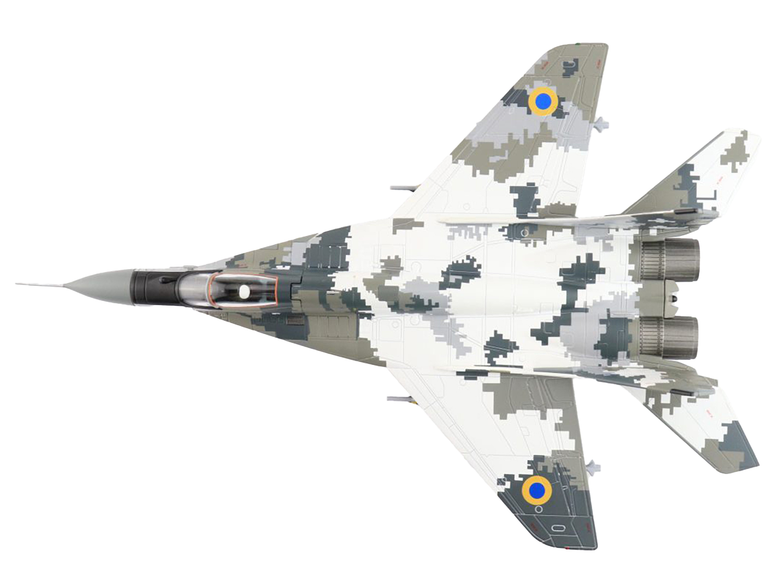 Mikoyan-Gurevich MiG-15Bis Fighter Aircraft "8170 Early Soviet Fighter" Soviet Air Force "Air Power Series" 1/72 Diecast Model by Hobby Master