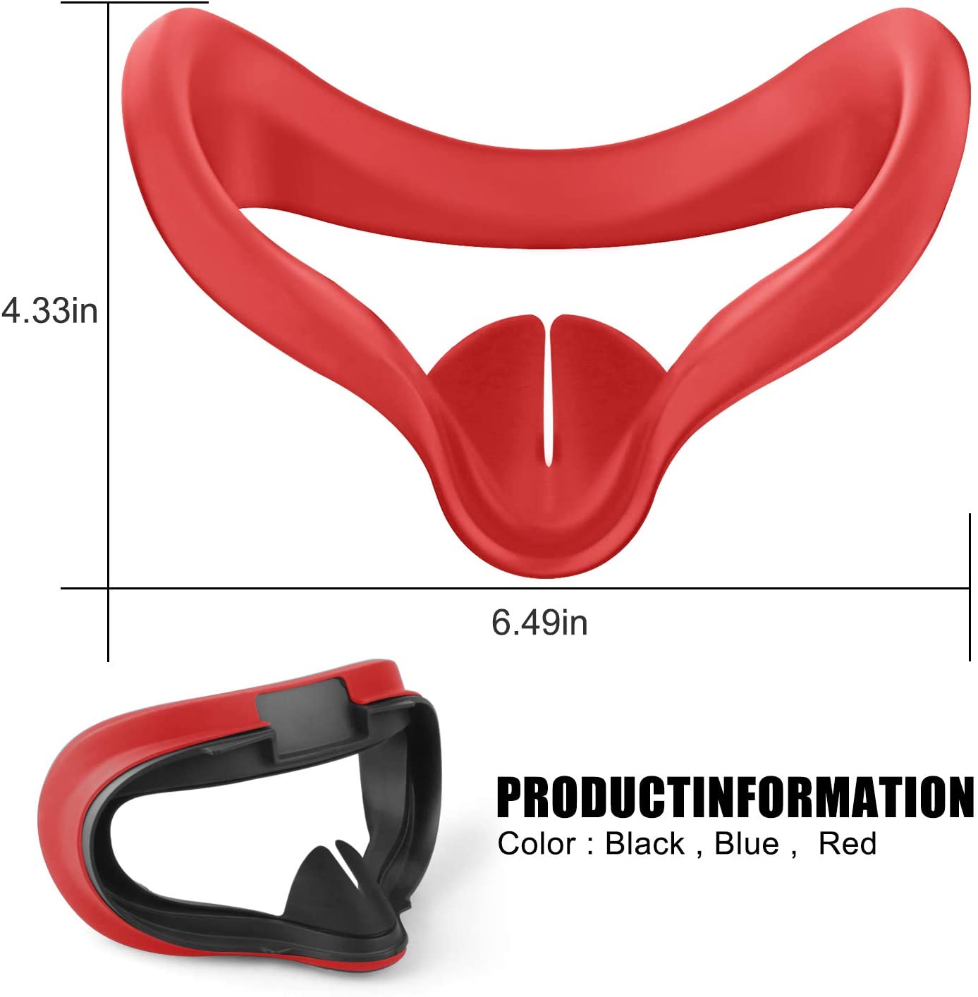 2 Pairs Oculus Quest 2 Elite Washable Silicone Handle Protective Cover