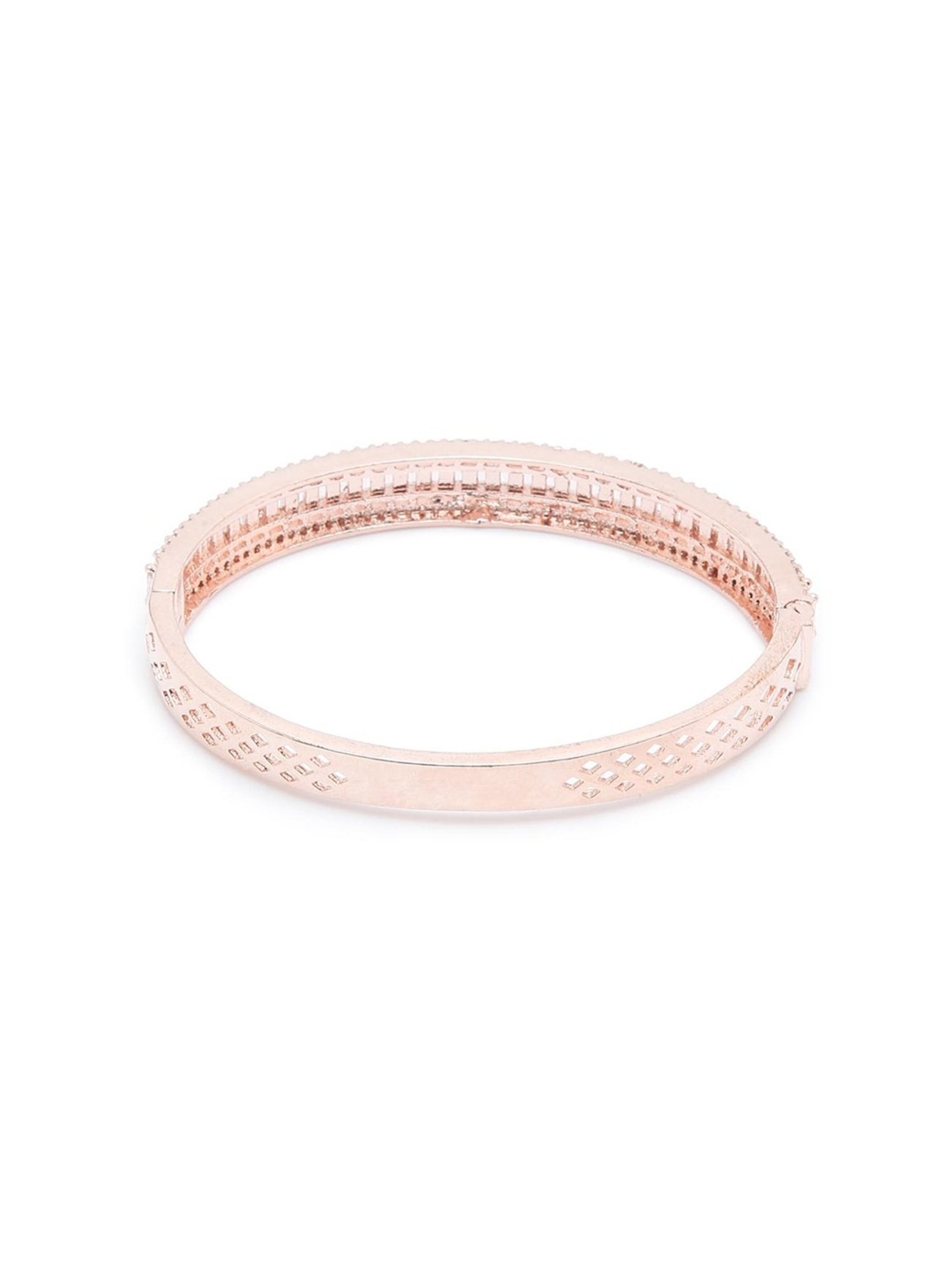 YouBella Jewellery Celebrity Inspired Gold-Plated American Diamond Classic Bracelet