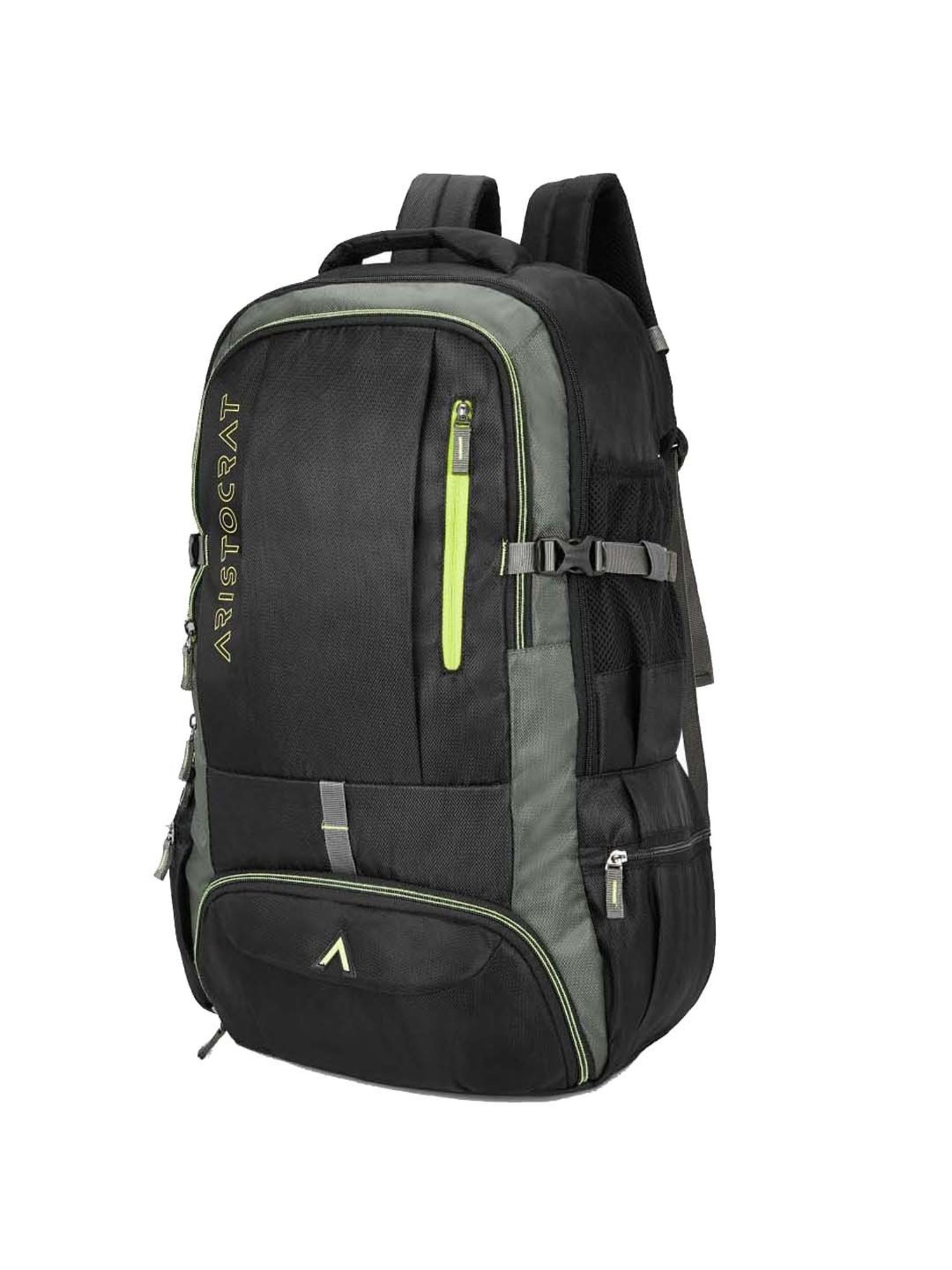 Aristocrat 45 Ltrs Black Medium Rucksack Backpack