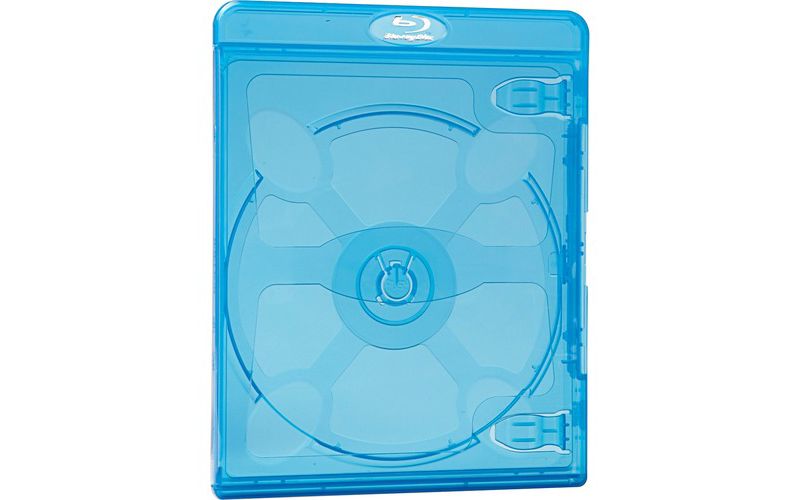 Verbatim Blu-Ray DVD Blue Cases - 30pk - Plastic