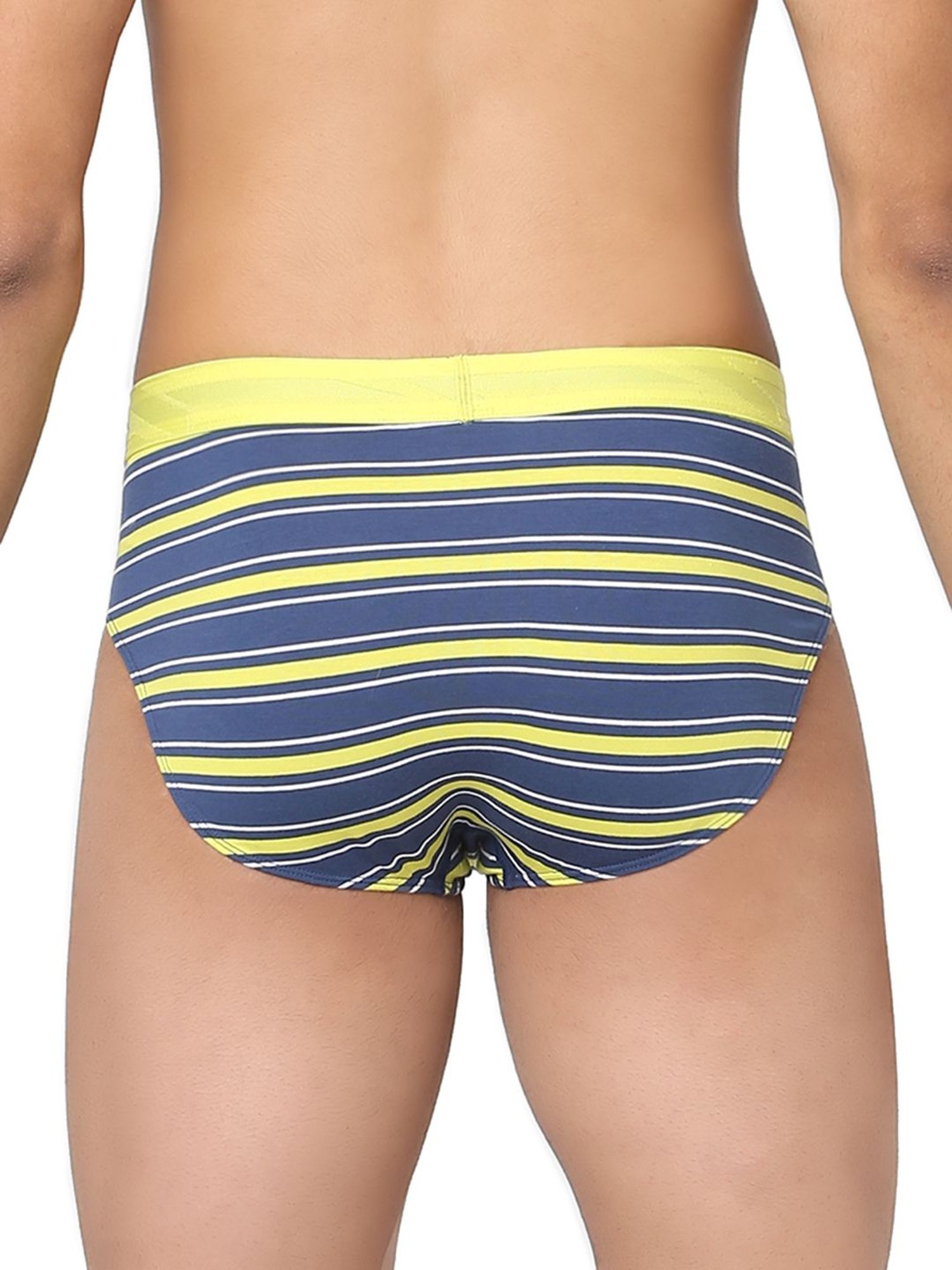 Jack & Jones Medium Blue Striped Briefs