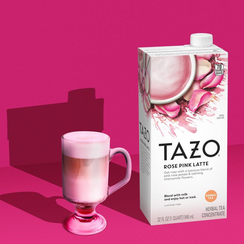 Tazo Pink Rose Concentrate - 32oz