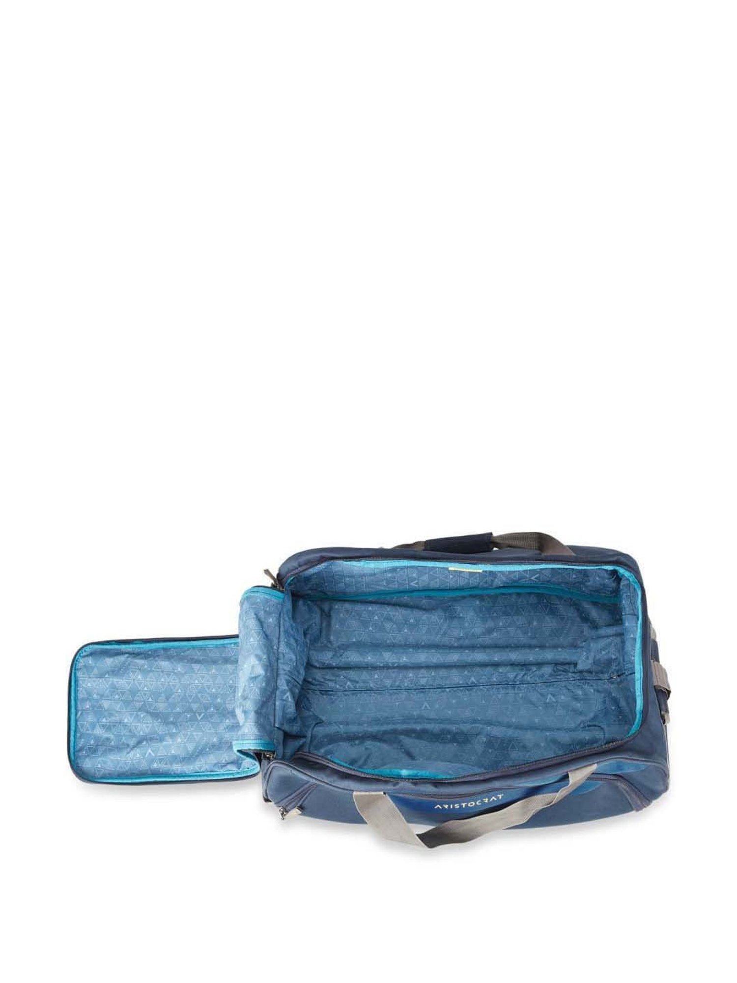 Aristocrat Blue Medium Soft Cabin Trolley - 65 cm